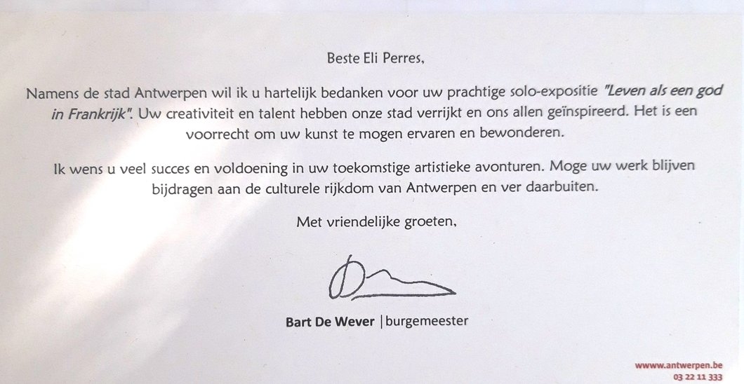 van Antwerpse burgemeester Bart de Wever